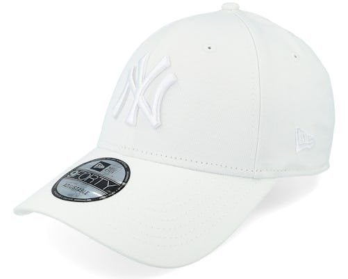 New Era - Casquette Baseball 9Forty League Basic New York Yankees Gris  Blanc 