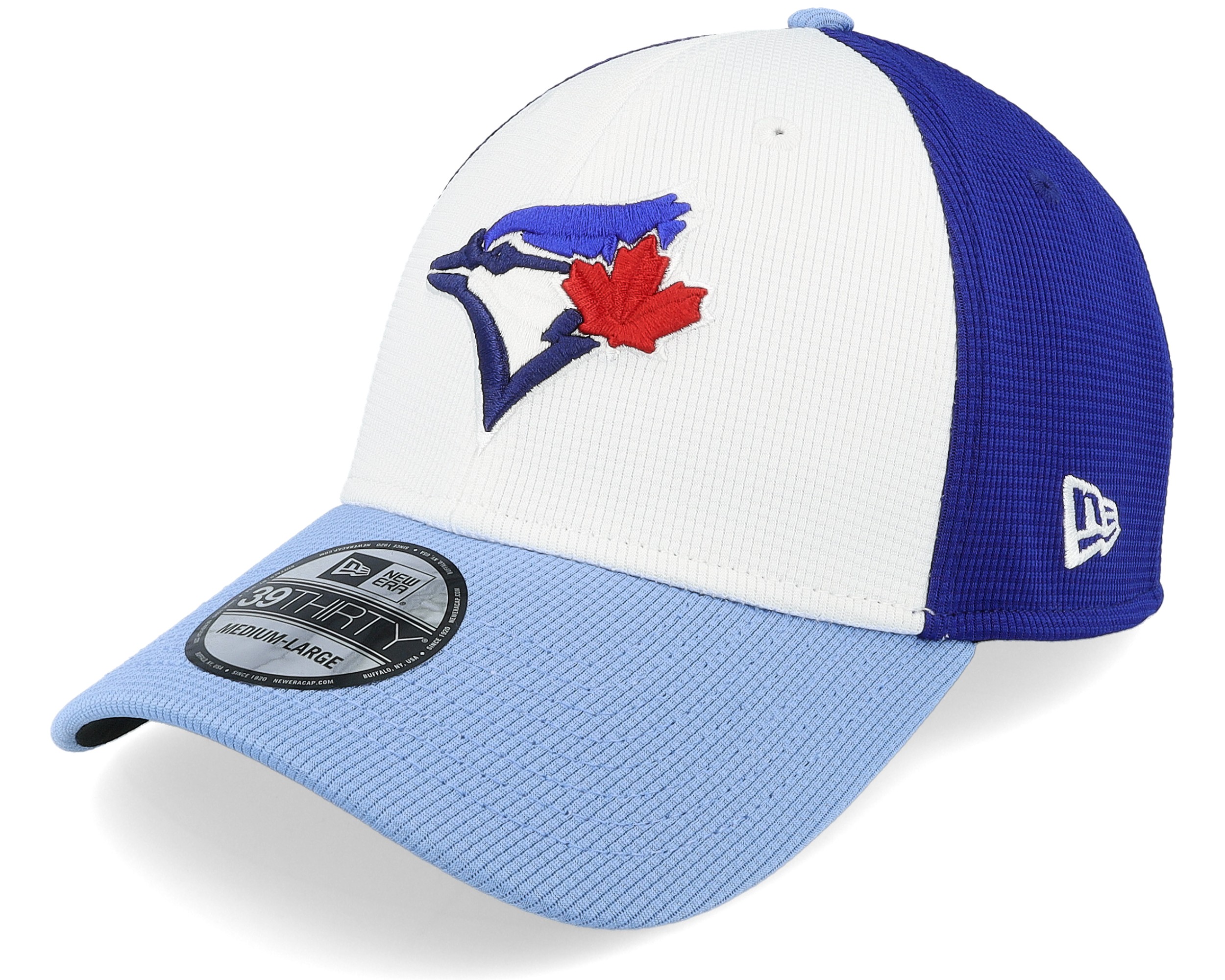 Toronto Blue Jays MLB St 39THIRTY White/Royal/Pale Blue Flexfit