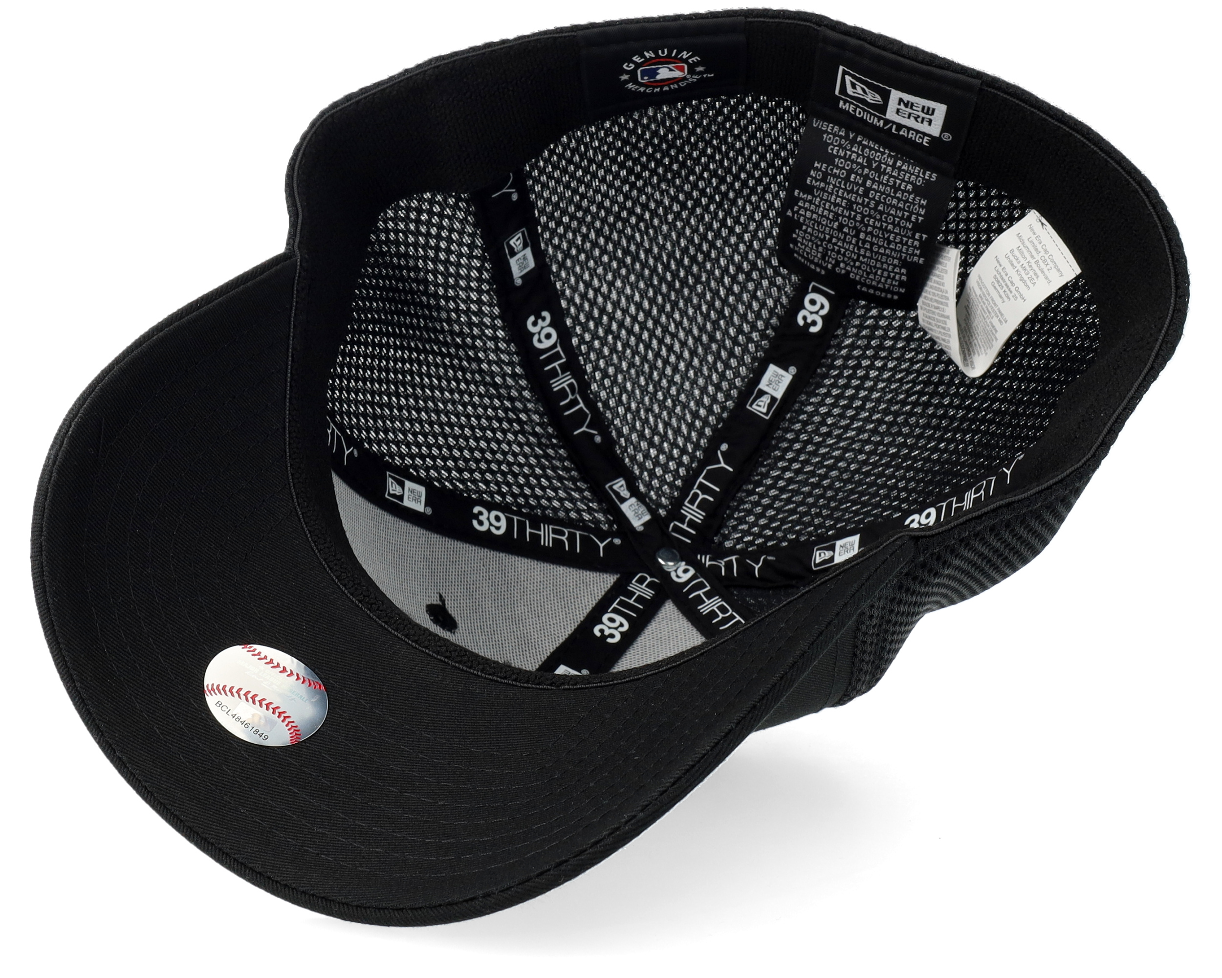 Detroit Tigers 39THIRTY Eg Neo Black/White Mesh Flexfit | Hatstore