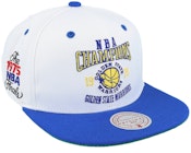 Golden State Warriors Champ Series White/Blue Snapback