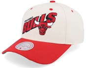Chicago Bulls Retro Type Pro Off White/Red Adjustable