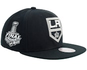 Los Angeles Kings Top Spot Black Snapback