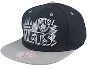 Brooklyn Nets Buzz Black Snapback