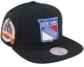 New York Rangers Top Spot Black Snapback