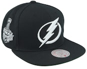 Tampa Bay Lightning Top Spot Black Snapback