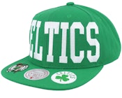 Boston Celtics Big Text 1 Green Snapback