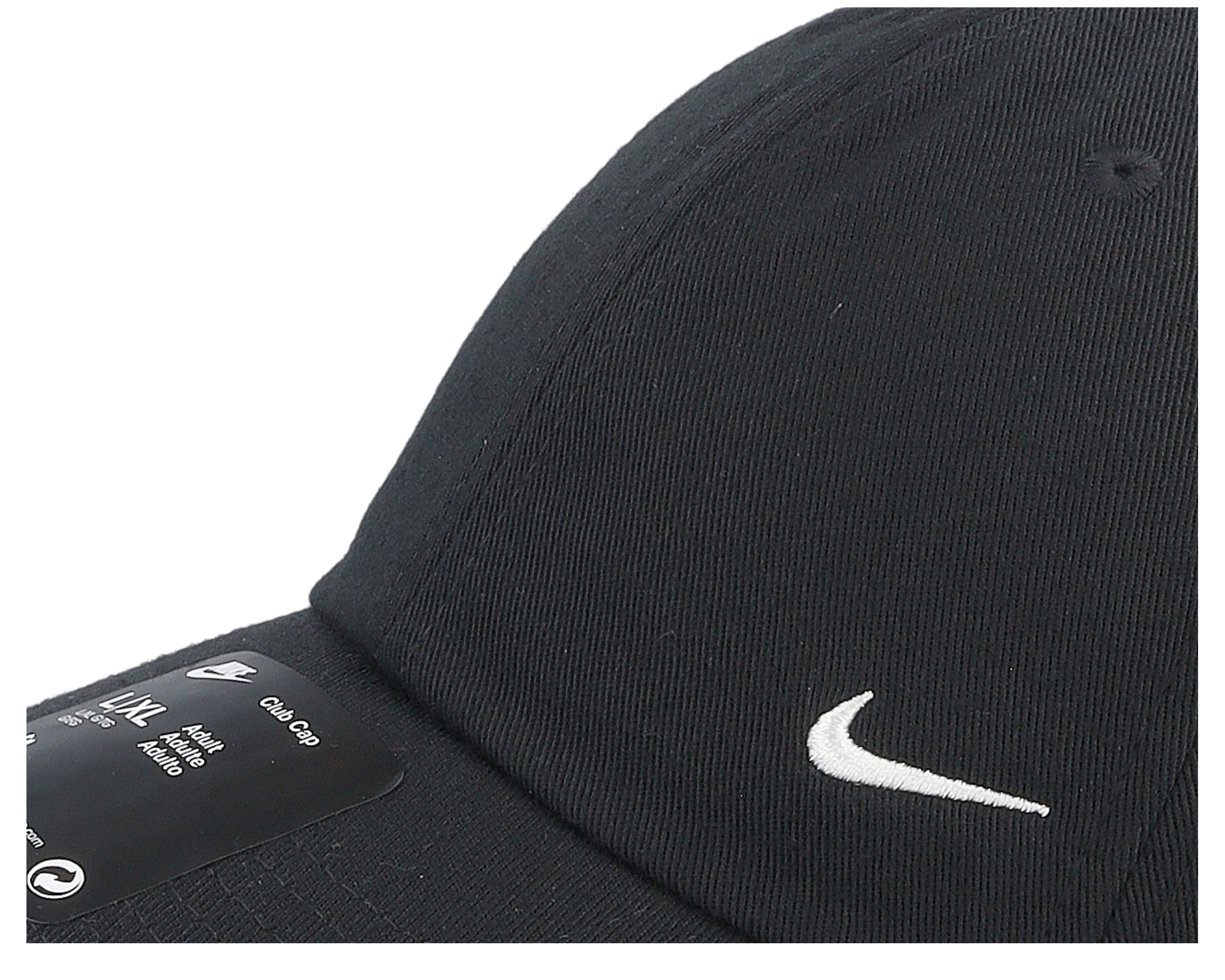 nike cap swoosh black