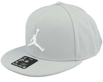 Pro Cap Jumpman Light Smoke Grey/White Snapback