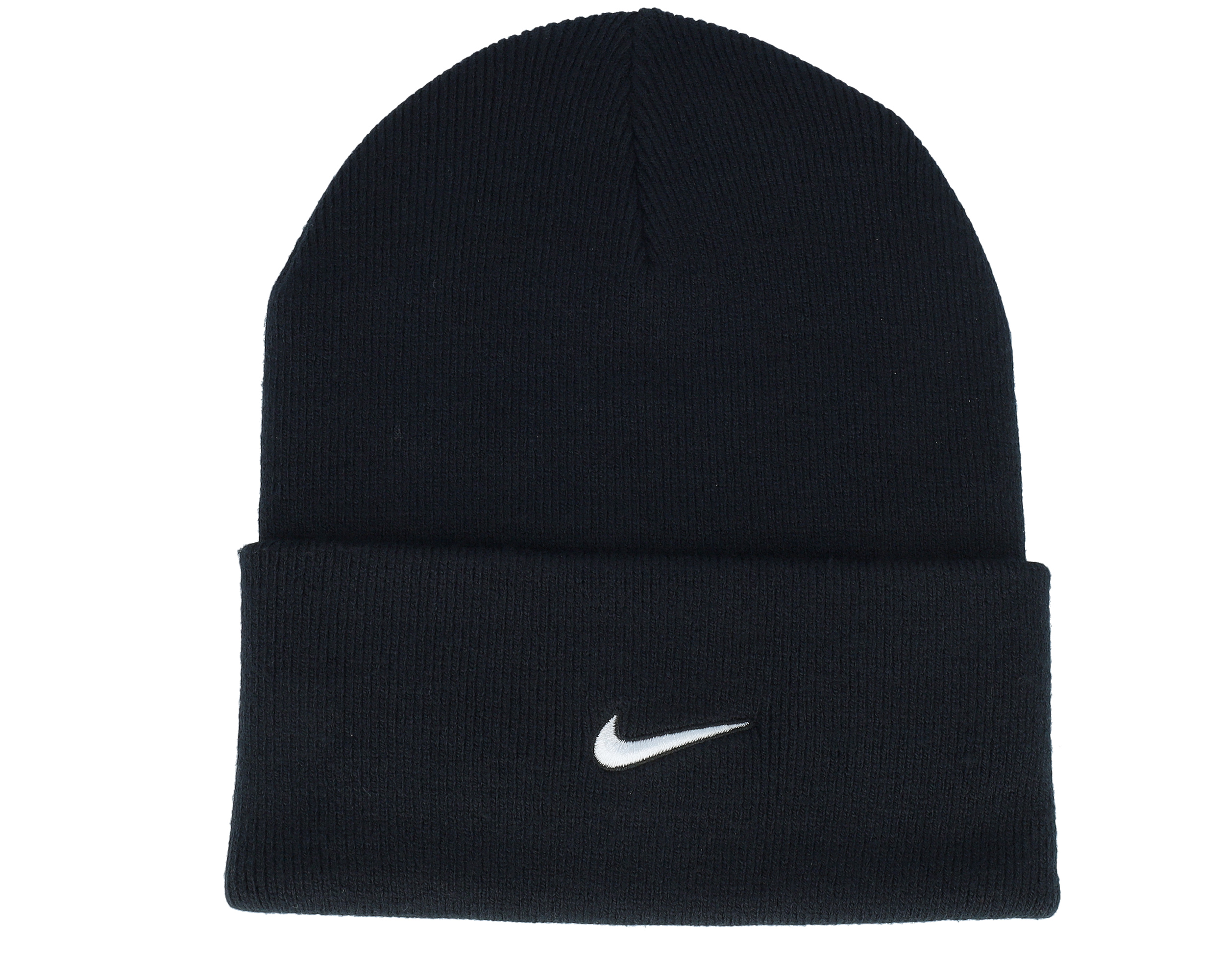Peak Beanie Swoosh F24 Black Cuff