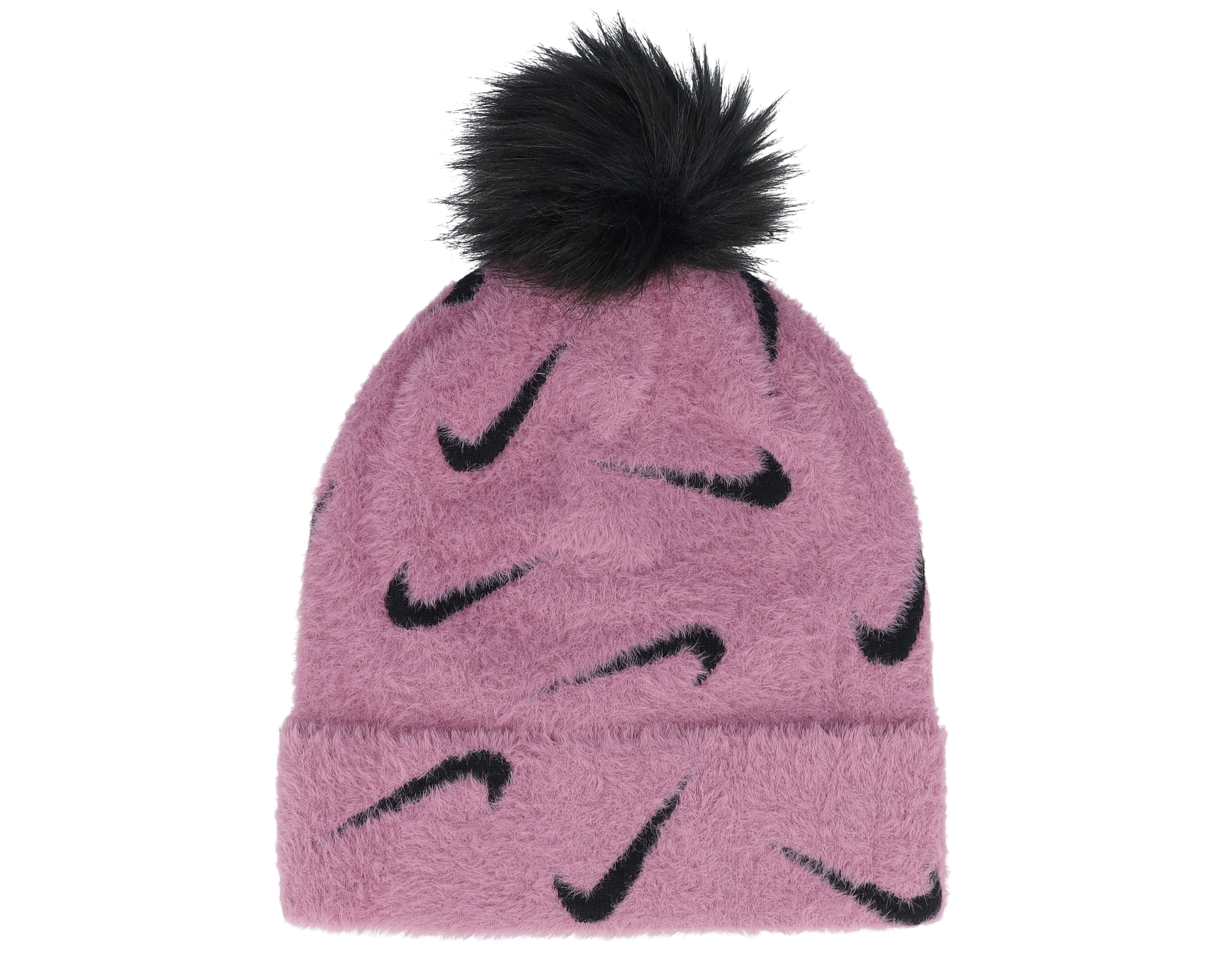 Kids Peak Beanie F24 Purple Pom Nike Beanie Hatstore