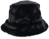 Kids Apex Hat Faux Fur Black Bucket