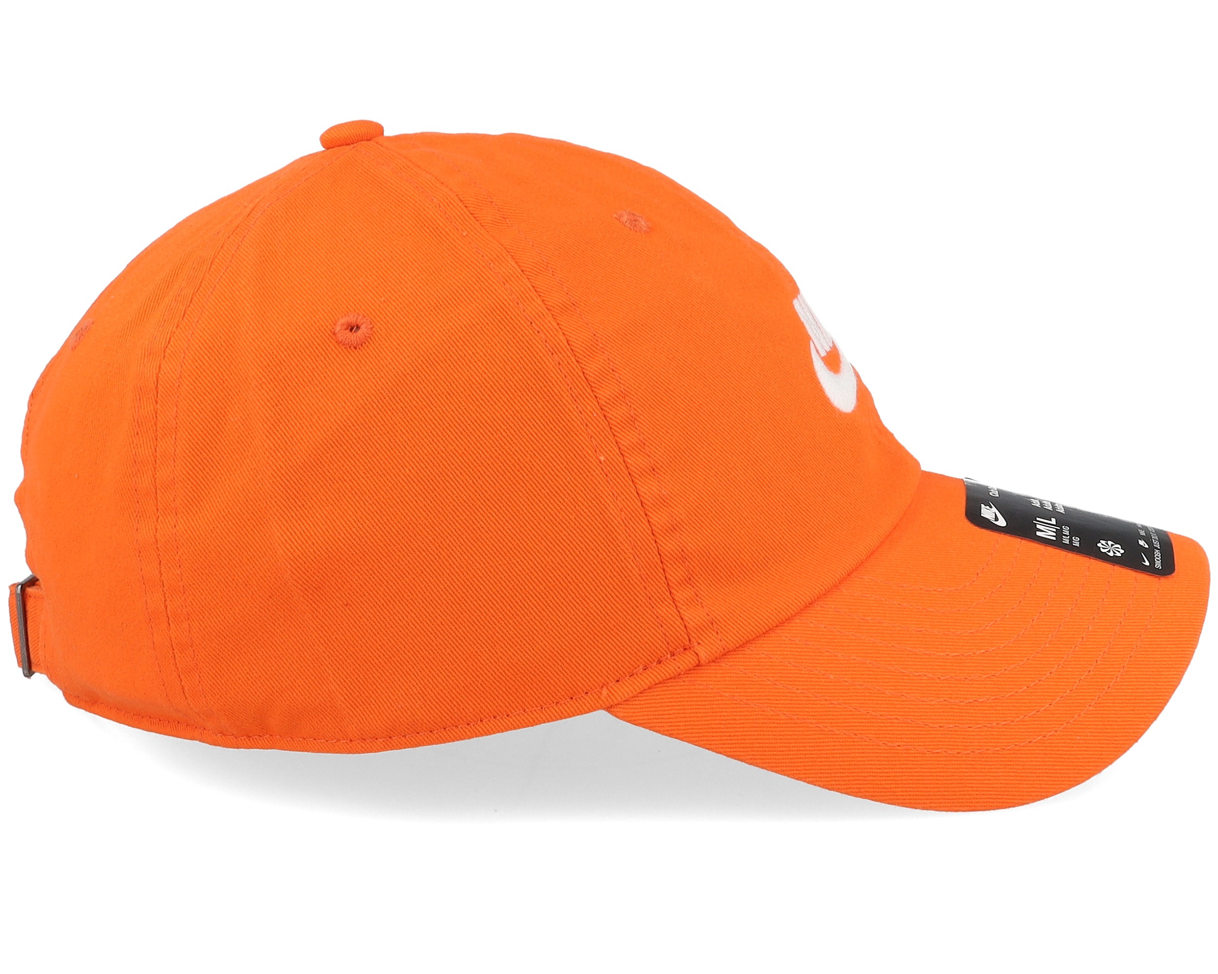 orange nike dad hat