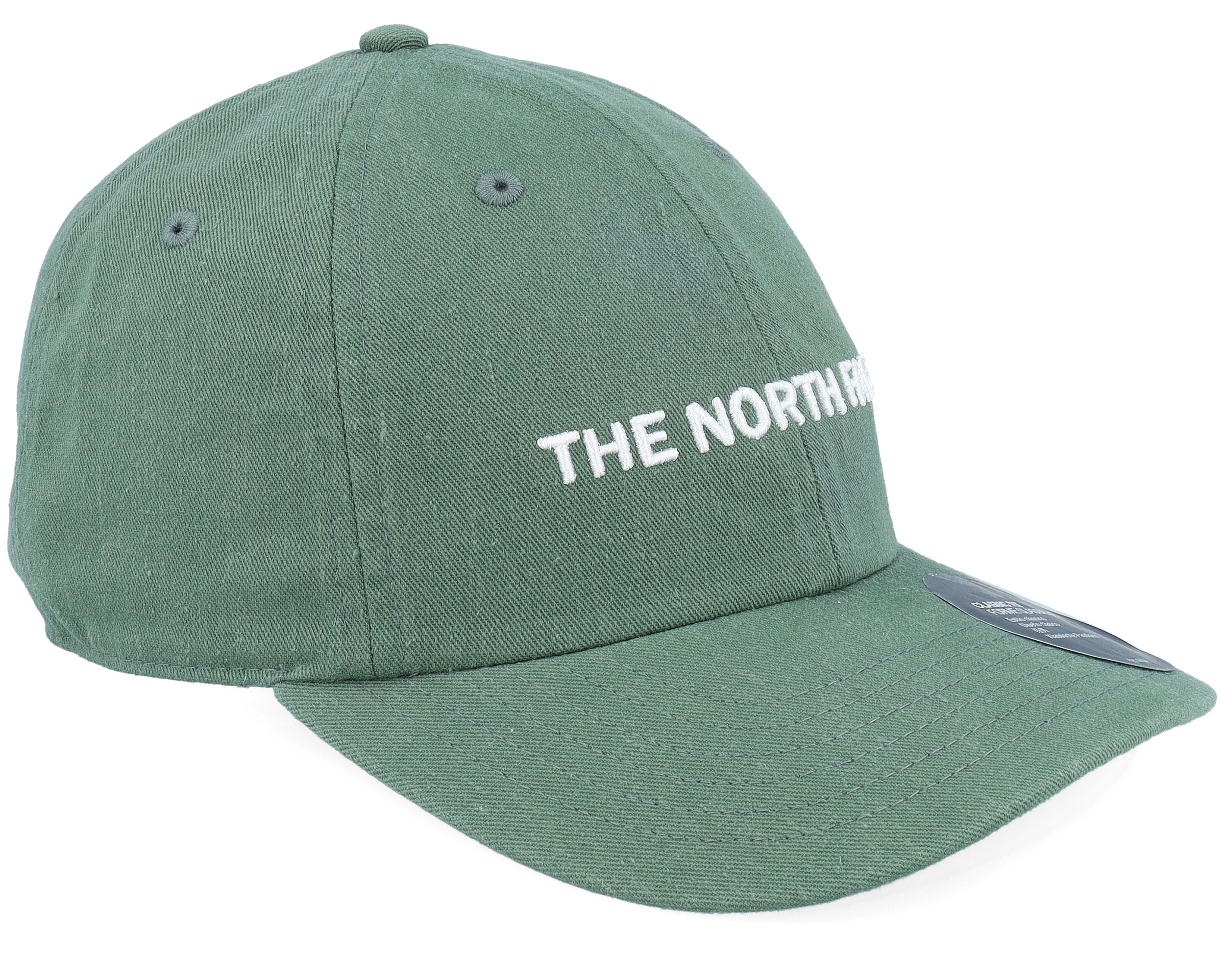 Roomy Norm Hat Washed Duck Green Dad Cap