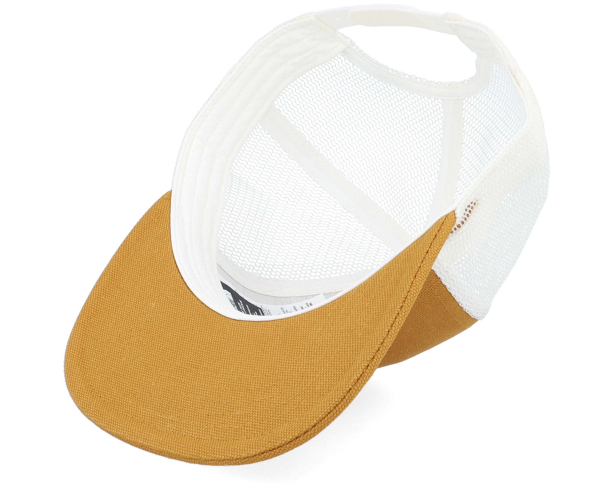 Half Dome Canvas Timber Tan/White A-Frame Trucker Snapback The