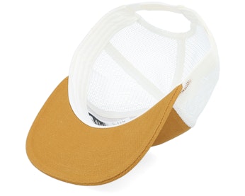 Half Dome Canvas Timber Tan/White A-Frame Trucker Snapback The