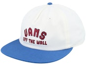 Design Co Low Unstructured White/True Blue Snapback