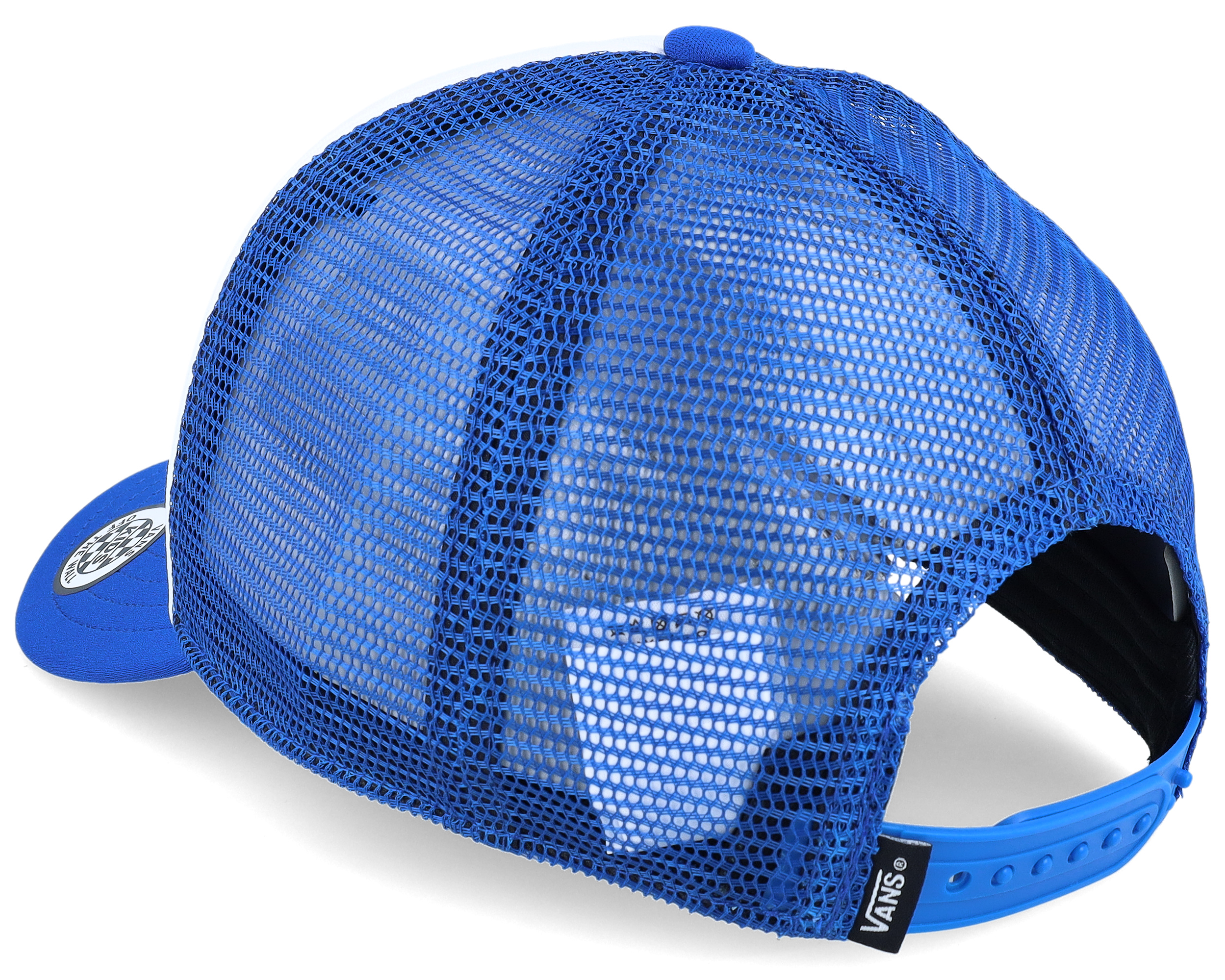 Classic Patch White/Royal Blue Trucker Vans