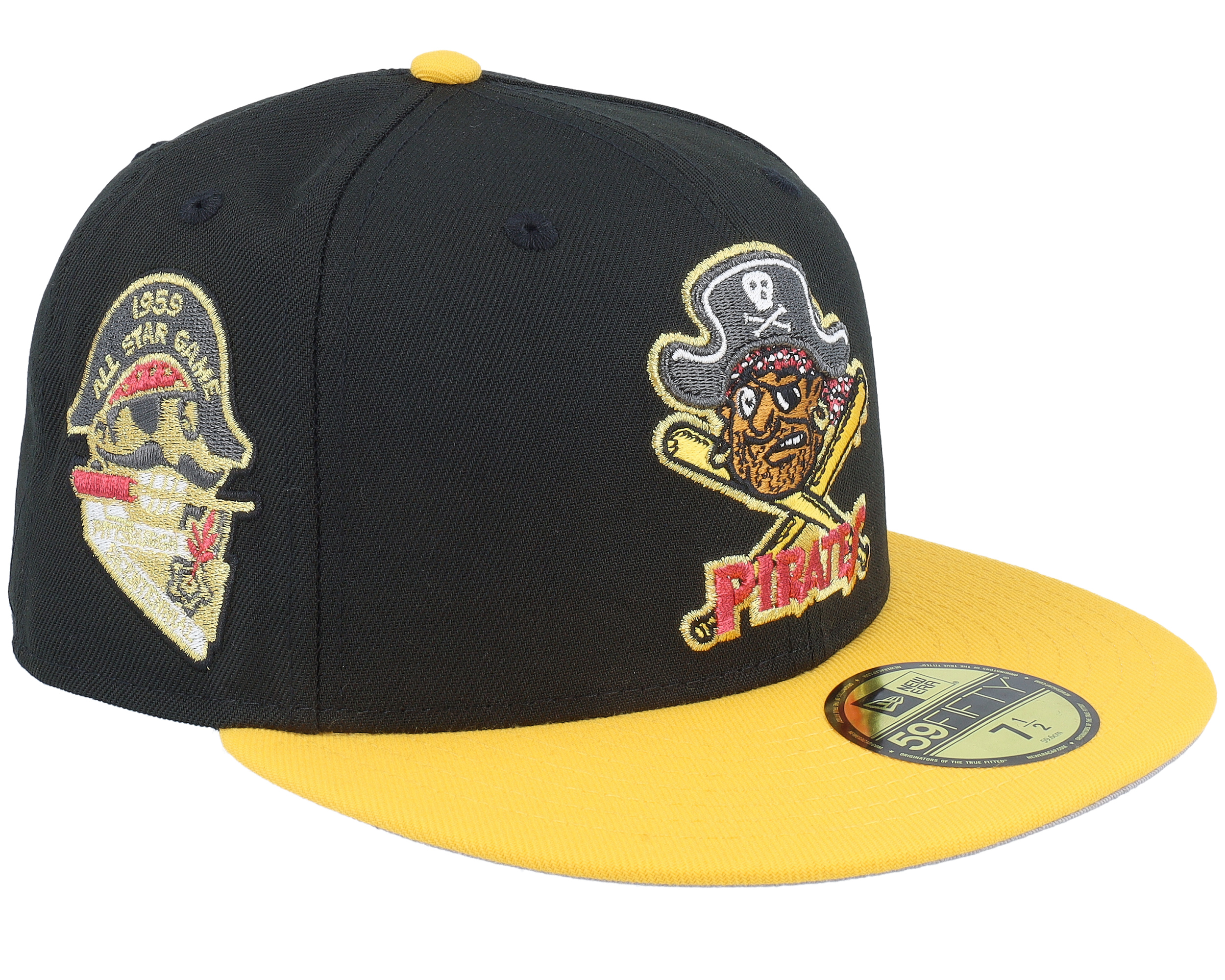 Pittsburgh Pirates Bumblebee 59FIFTY 59 All Star Game Black/Yellow