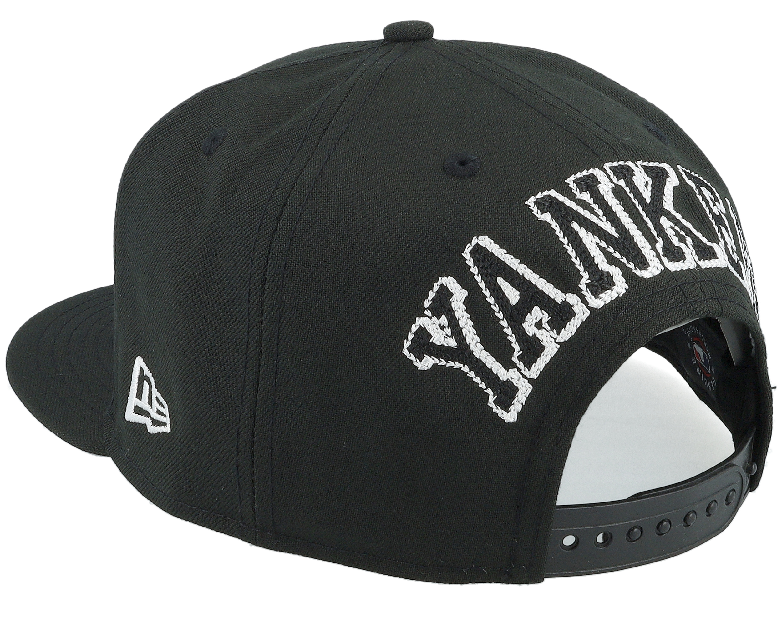 New York Yankees Chain Stitch Black Snapback - New Era