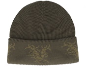 Skate Spinal V Beanie Coal Brown Cuff