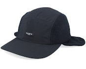66 Tall Camper Black Earflap 5-panel