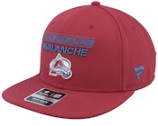 Colorado Avalanche Authentic Pro Rink Prime D. Garnet Snapback
