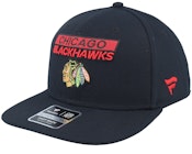 Chicago Blackhawks Authentic Pro Rink Prime Black Snapback