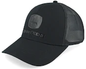 Liquid Chrome Black Trucker