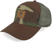Sueded Patch Green/Camouflage/Brown Trucker