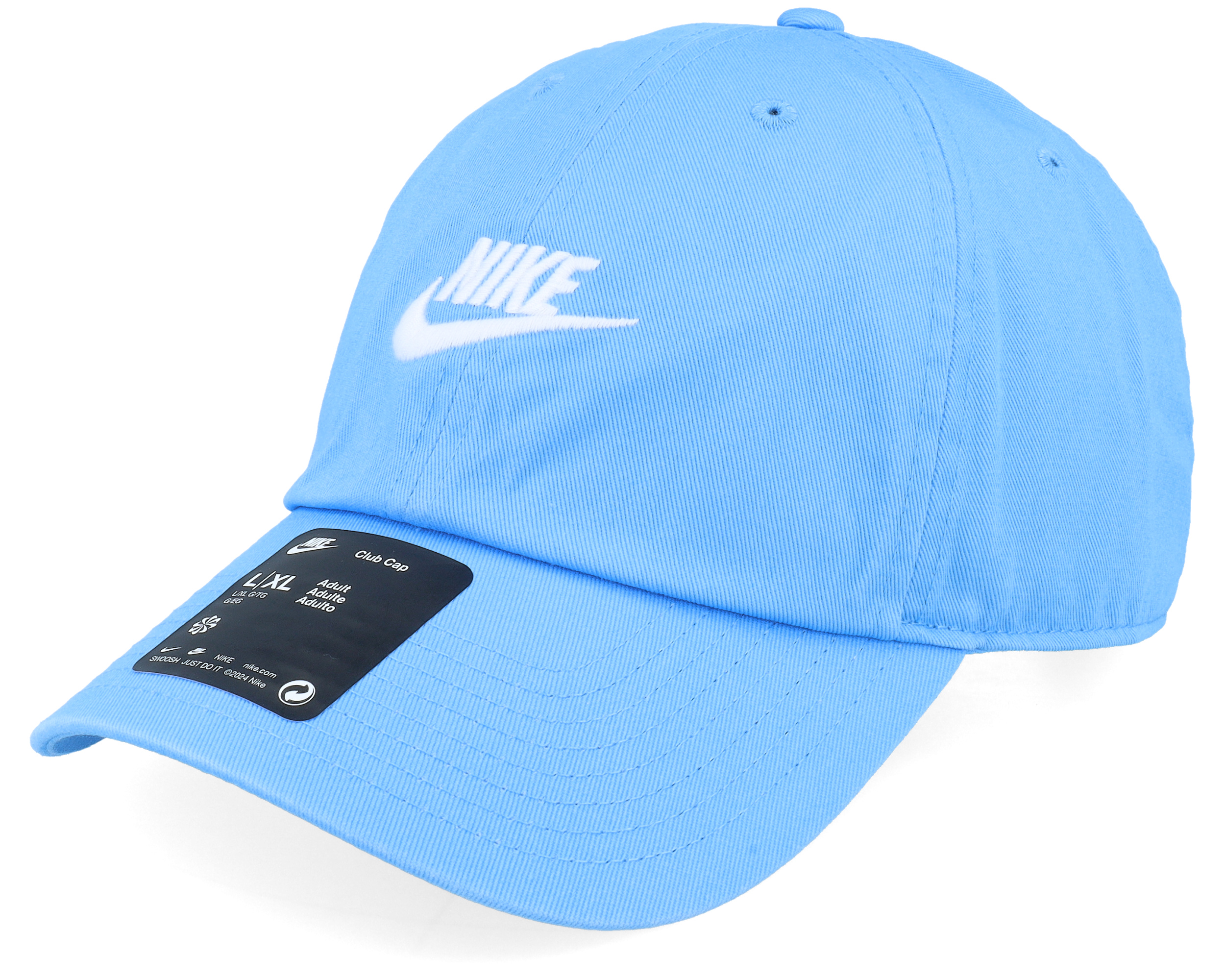 Club Cap Futura Wsh L Blue/White Dad Cap - Nike | Hatstore.co.uk