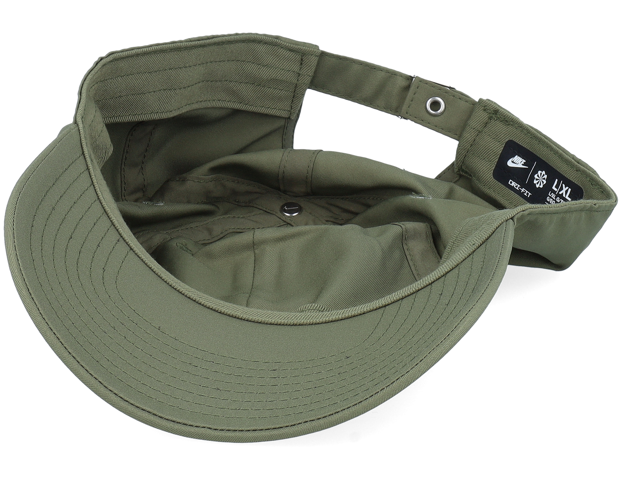 olive green nike dad hat