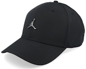 Jordan Rise Cap Metallic Jumpman Black Adjustable