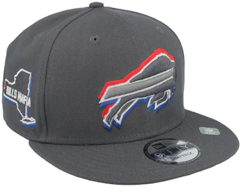 Buffalo Bills NFL24 Draft 9FIFTY Grey/Red/Blue Snapback Hatstore