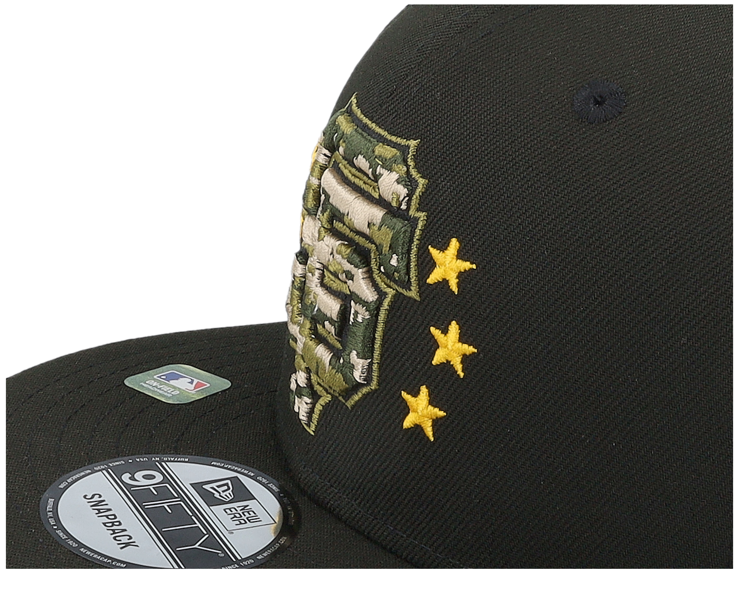 【New Era】MLB24 Armed Forces Day 9FIFTY Black Snapback New York Yankees Mlb24 Armed Forces Day 9FIFTY Black