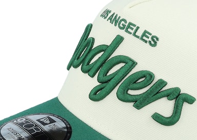 Hatstore Exclusive x Los Angeles Dodgers 9FORTY Off White/Green A