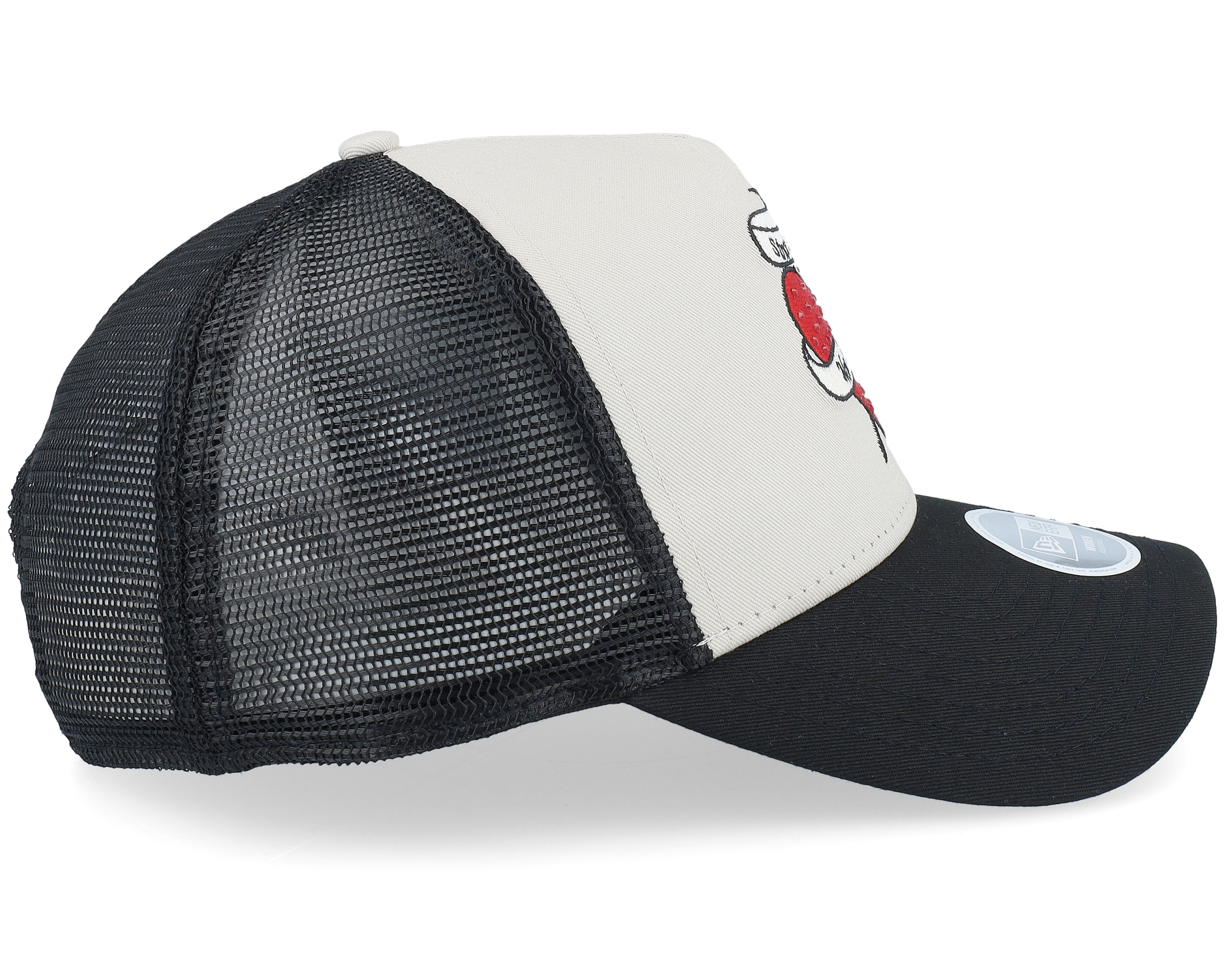 Womens Rhinestone Stone/Black Trucker | Hatstore.com