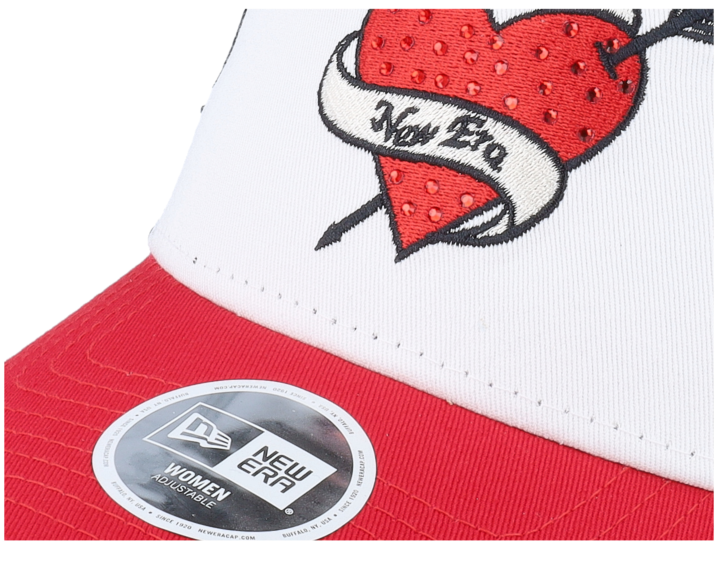 NEW ERA Los Angeles Dodgers - 9FORTY RHINESTONE SNOW GRAY