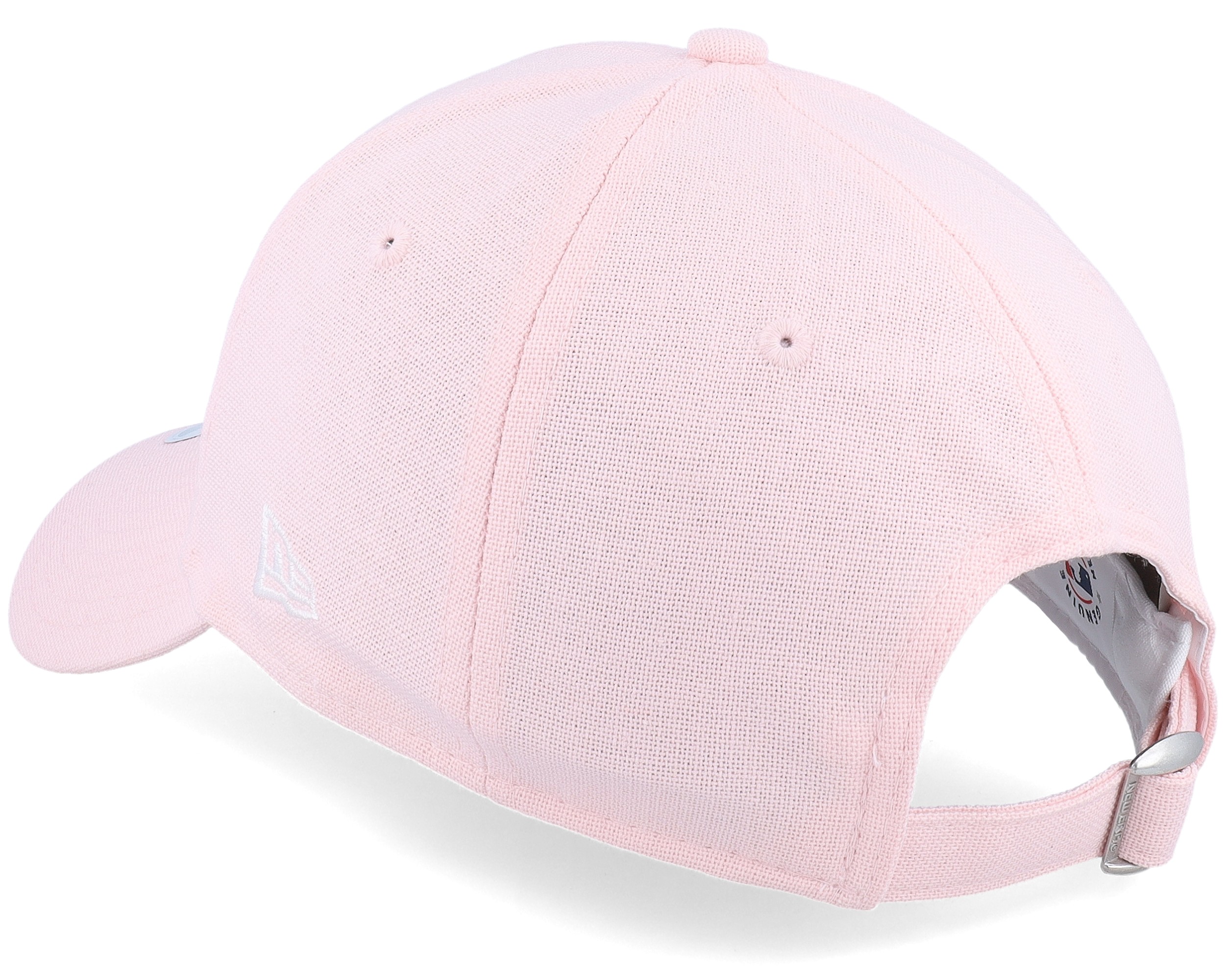 New York Yankees Womens MLB Linen 9FORTY Pink/White Adjustable