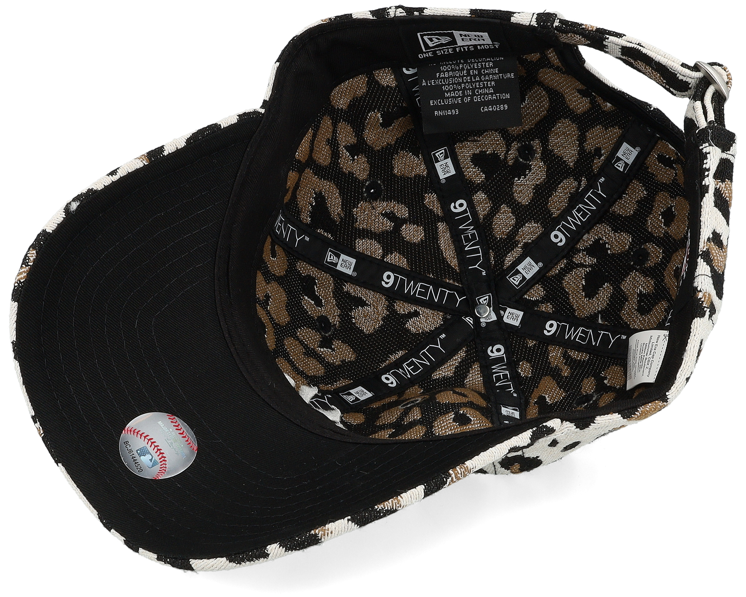 New York Yankees Womens Jacquard Leo 9TWENTY Leopard