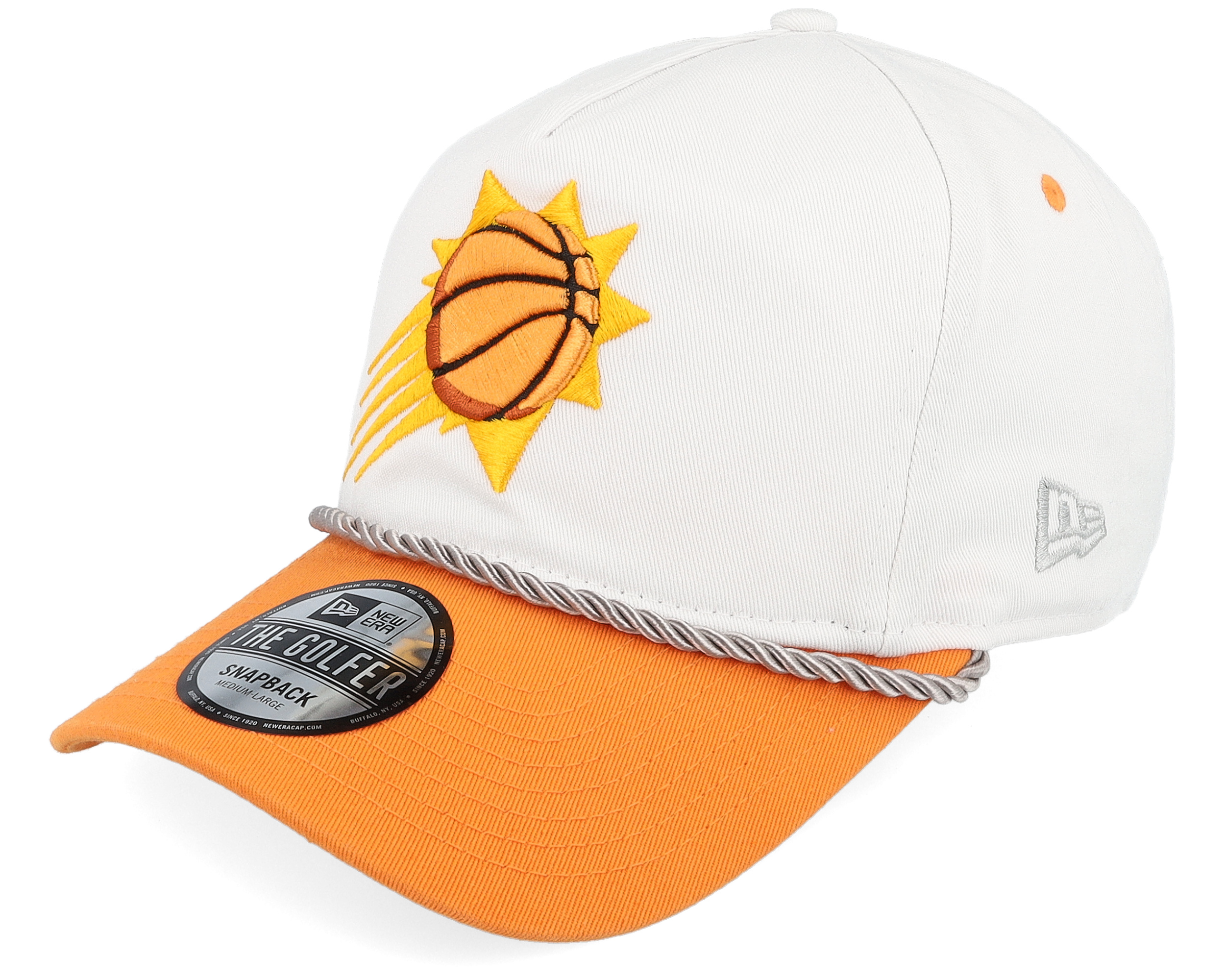 Phoenix Suns Washed NBA Golfer White/Orange Adjustable Hatstore