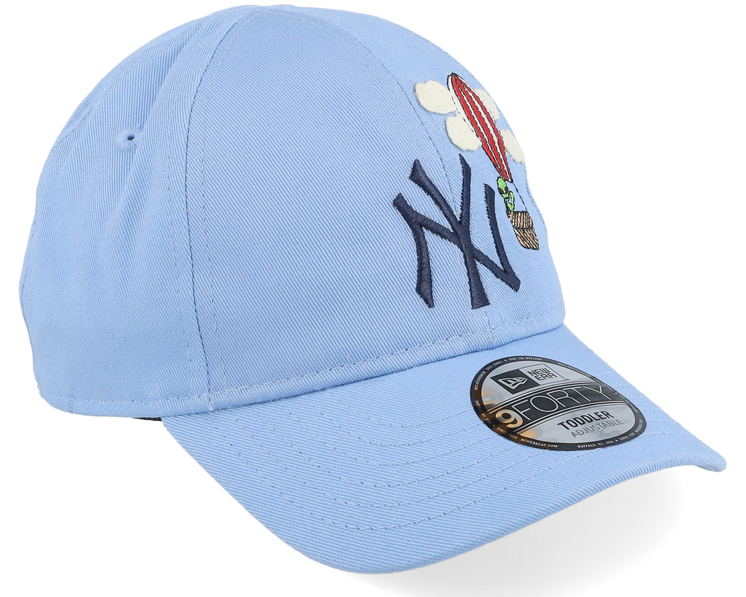 Cappello New Era Yankees 9forty - Regolabile Per Bambini, In Cotone, Con Logo Ricamato - Foto 9