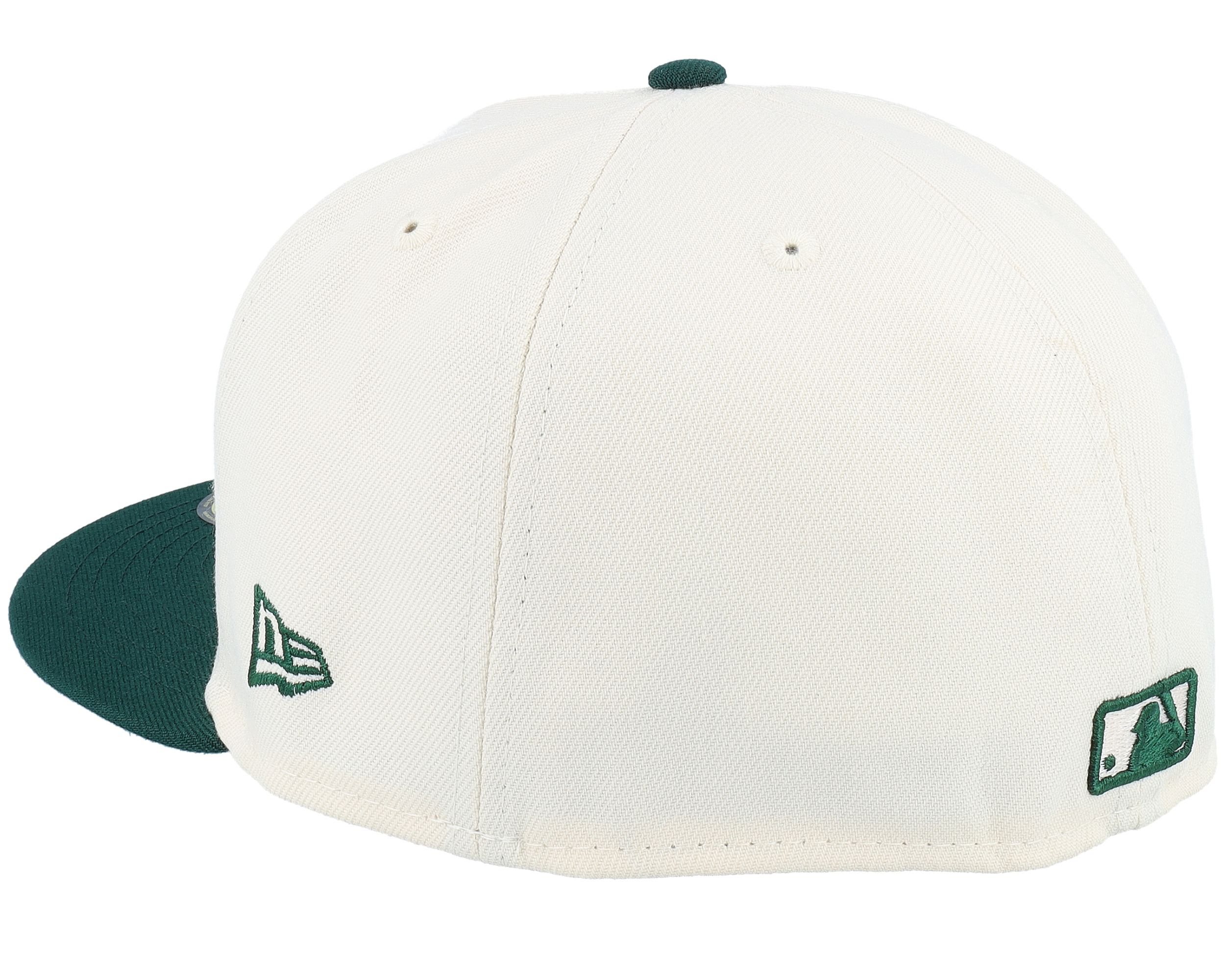 Oakland Athletics Team Colour 59FIFTY Stone/Green Fitted