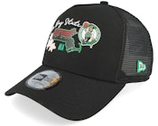 Boston Celtics NBA Trucker Black Trucker
