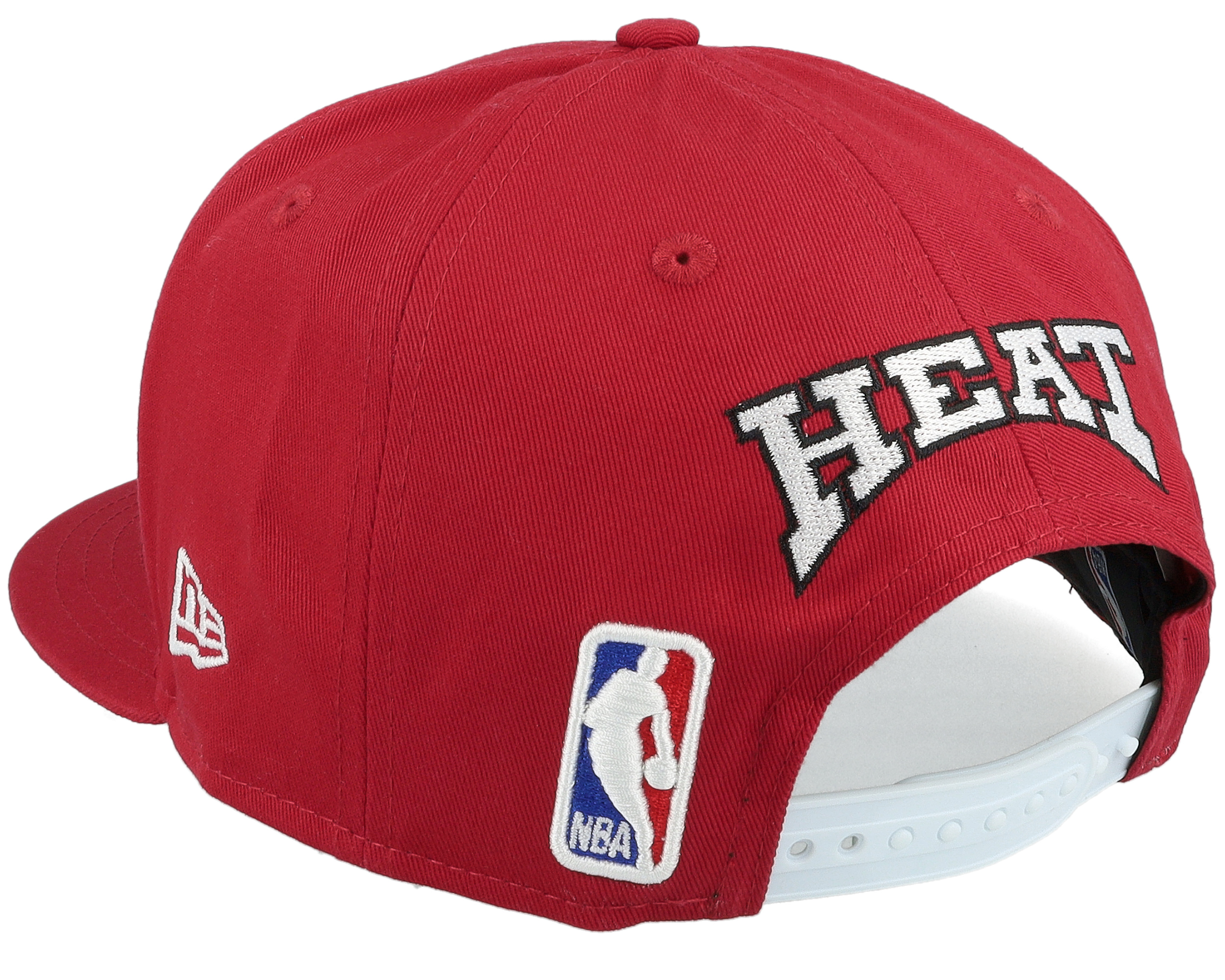 Miami Heat NBA Rear Logo 9FIFTY Red Snapback