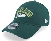 Oakland Athletics MLB Wordmark 9TWENTY Dark Green Dad Cap