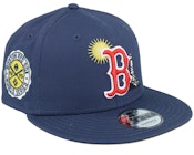 Boston Red Sox MLB Summer Icon 9FIFTY Navy Snapback