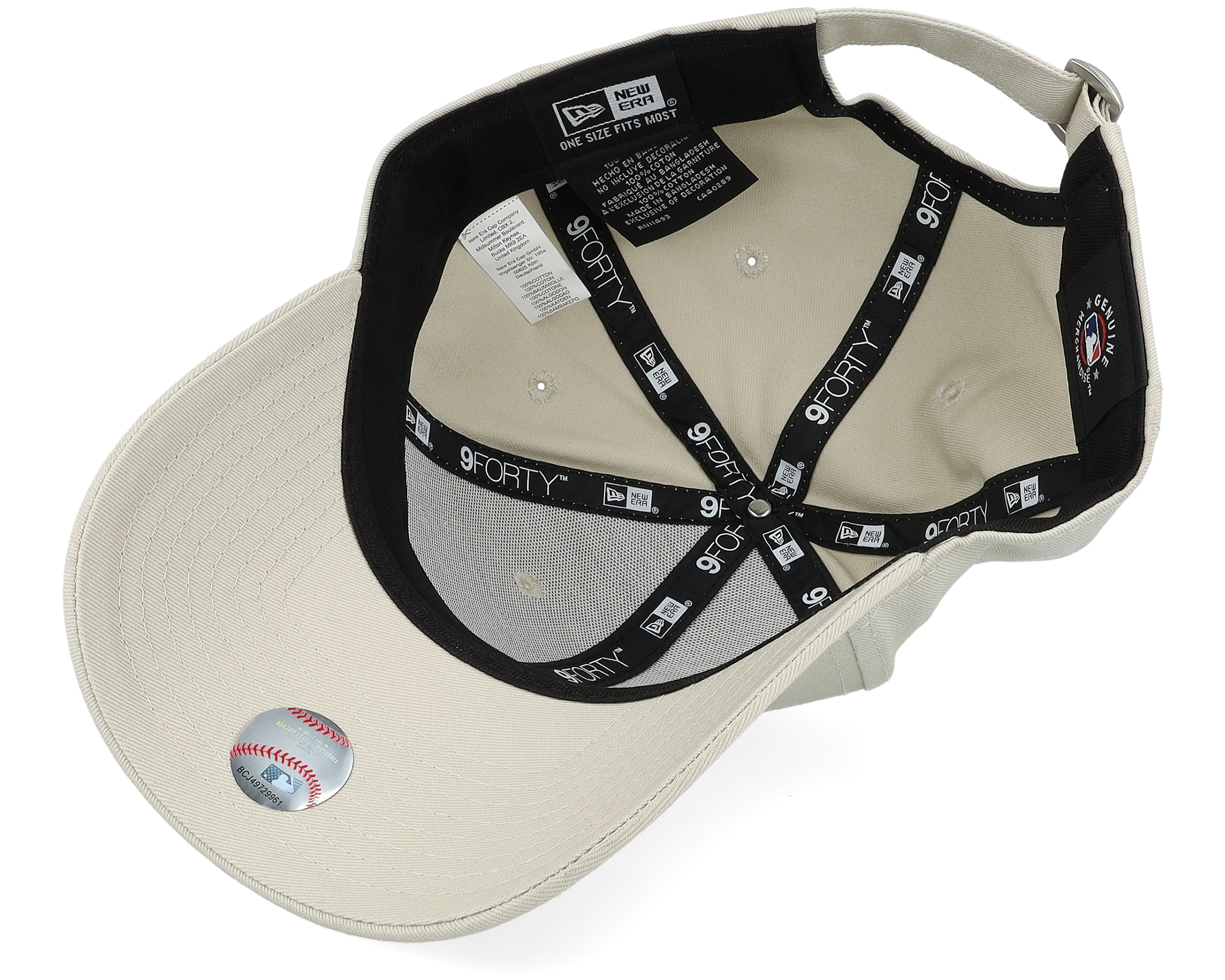 New York Yankees League Essential 9FORTY Light Beige
