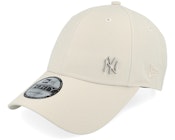 New York Yankees MLB Flawless 9FORTY Light Beige Adjustable