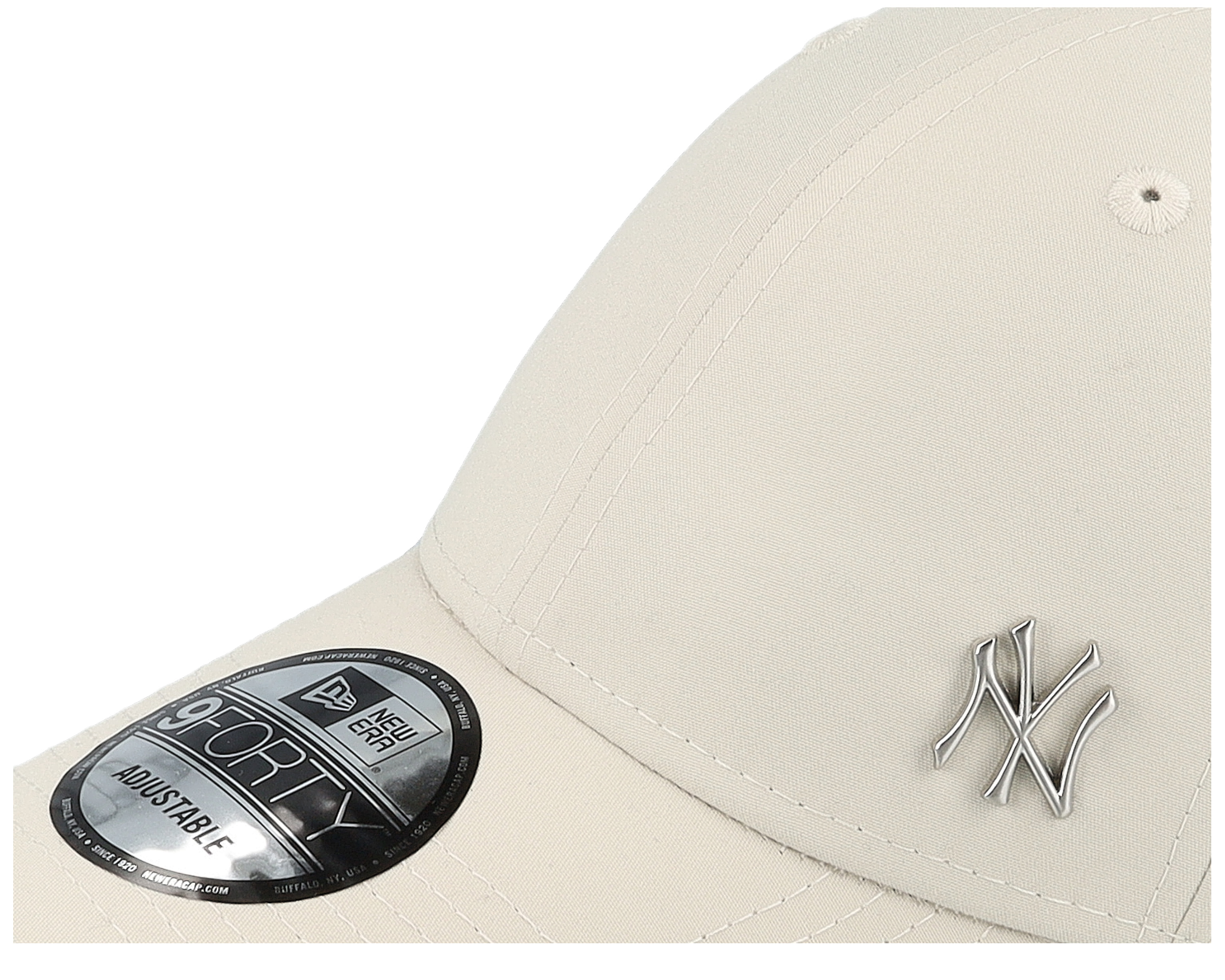 New York Yankees MLB Flawless 9FORTY Light Beige Adjustable
