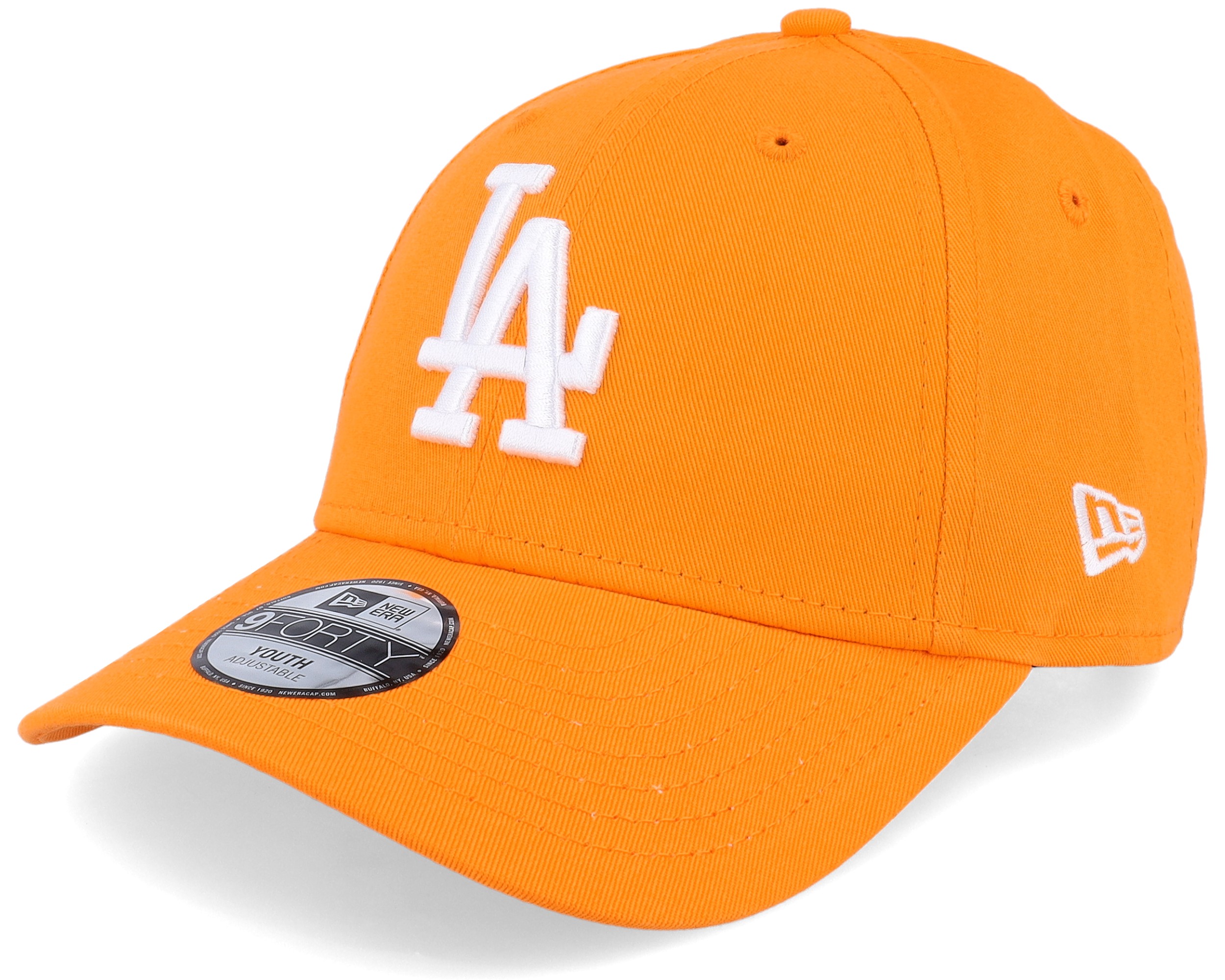 La Dodgers Childrens Fitted Hats Dodgers Orange Fitted Cap Kids